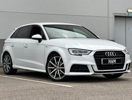 AUDI A3 2.0 TDI S line Sportback S Tronic Auto 6Spd Euro 6 (s/s) 5dr
