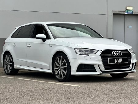AUDI A3 2.0 TDI S line Sportback S Tronic Auto 6Spd Euro 6 (s/s) 5dr